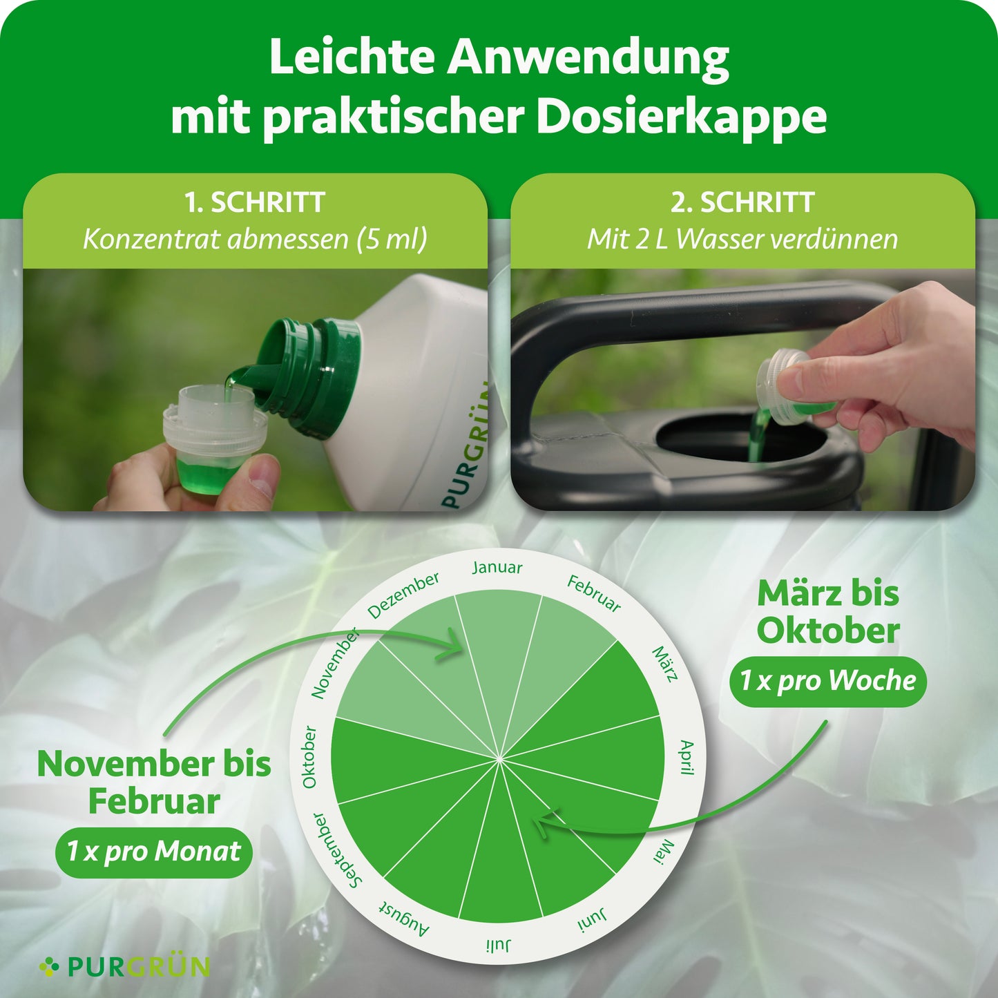 Monstera-Deliciosa-Dünger 1 Liter