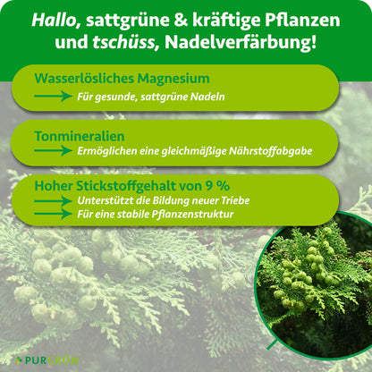 Muschelzypresse-Dünger 1 kg