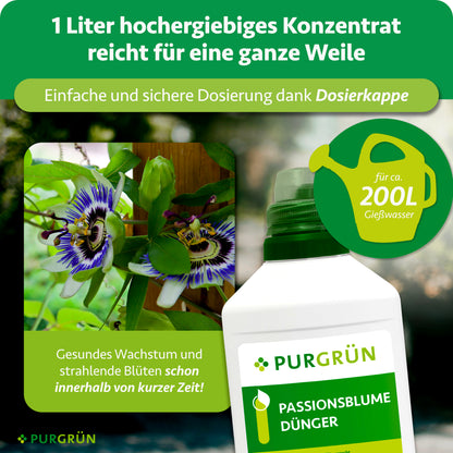 Passionsblume-Dünger 1 Liter