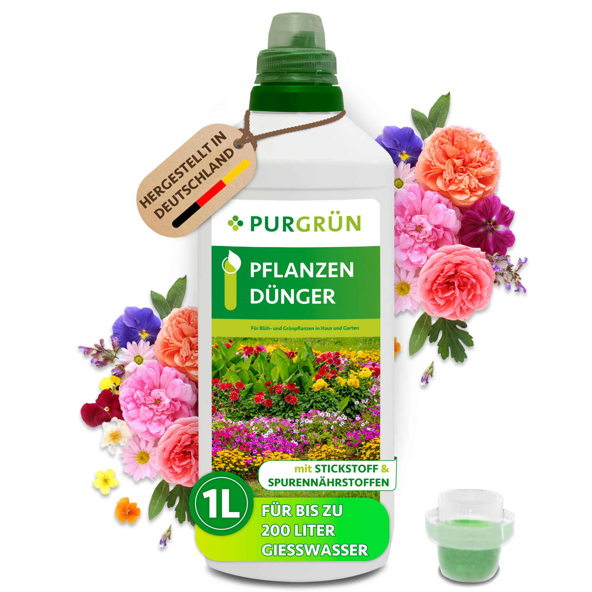Purgrün Pflanzendünger 1 Liter