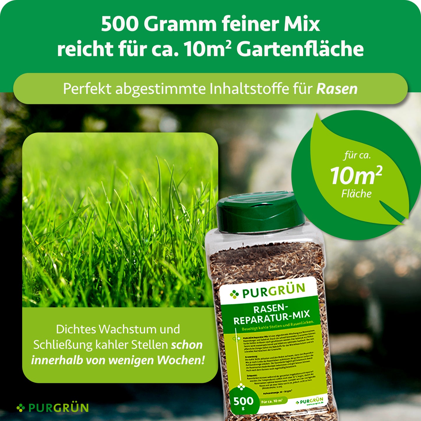Rasen-Reparatur-Mix 0,5 kg