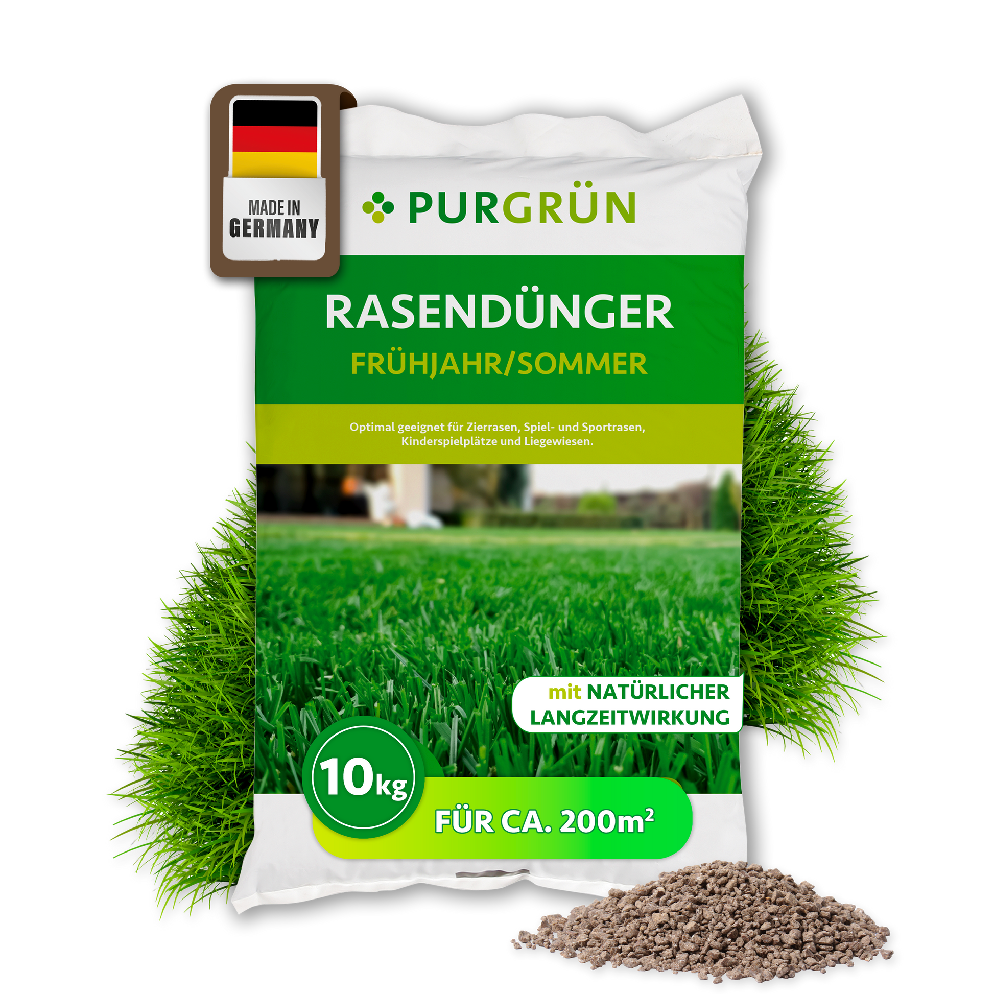 Rasendünger 10 kg – Purgrün