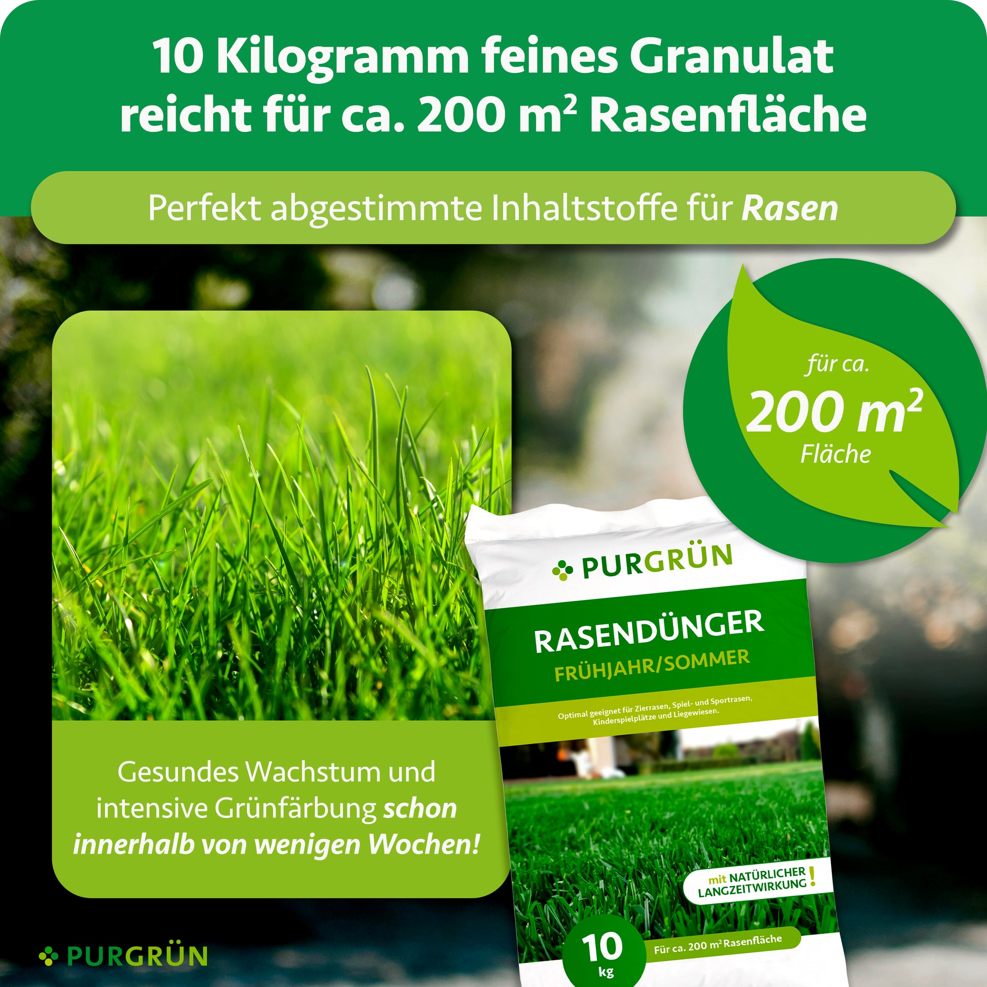 Rasendnger 10 kg  Purgrn