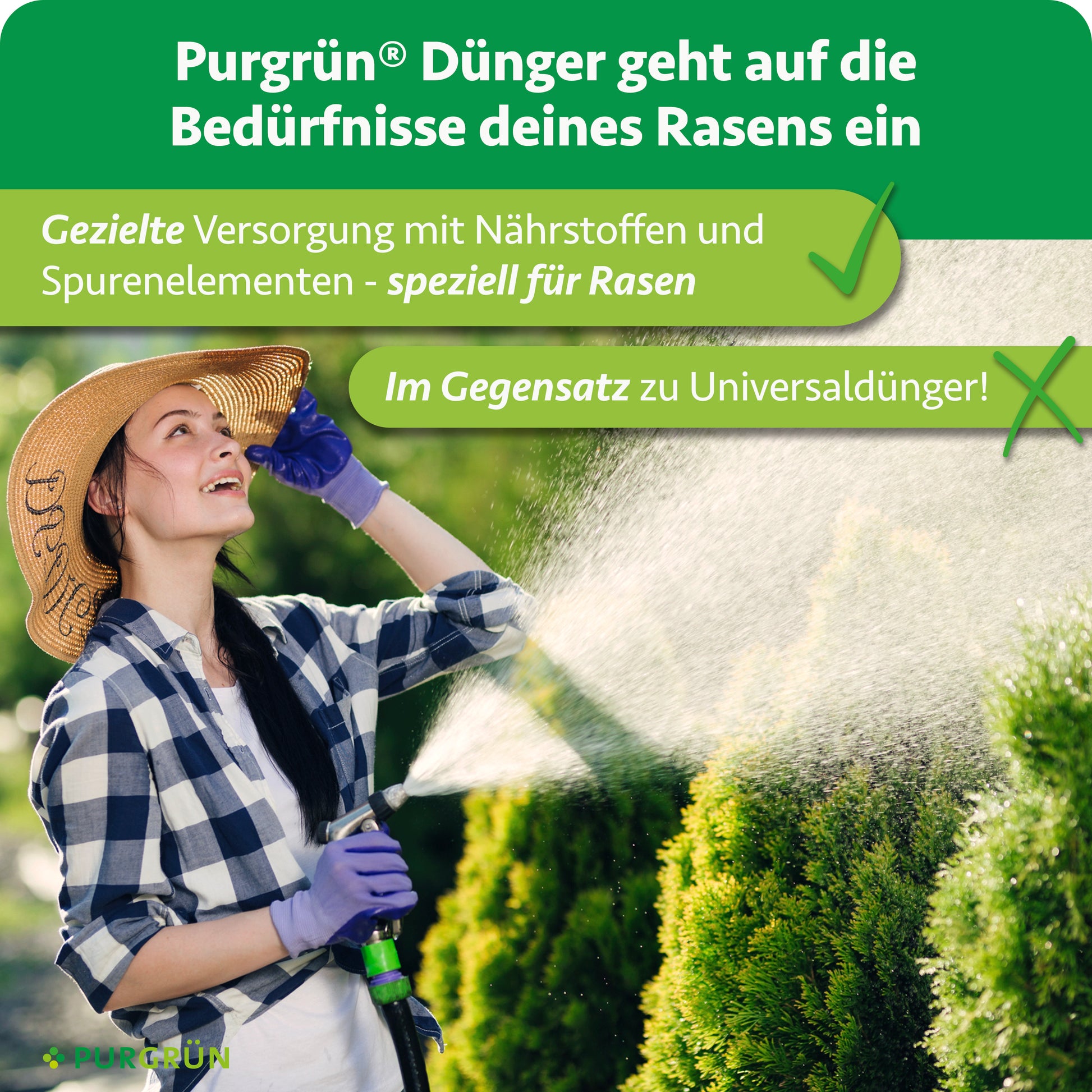 Rasendünger 10 kg – Purgrün