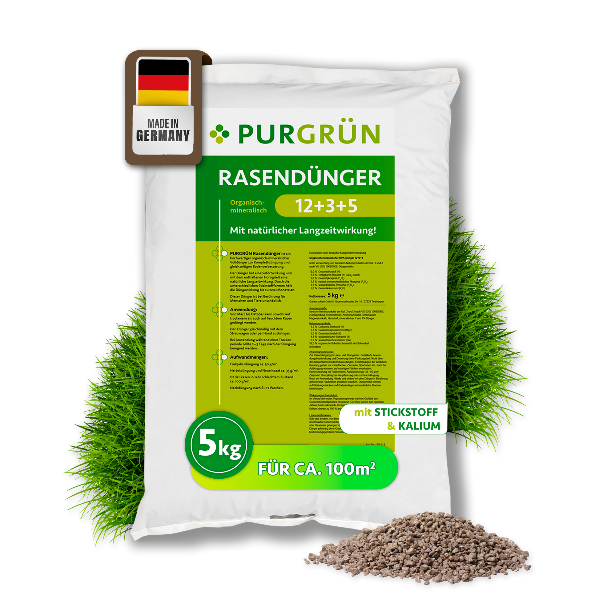 Purgrün Rasendünger 5 kg