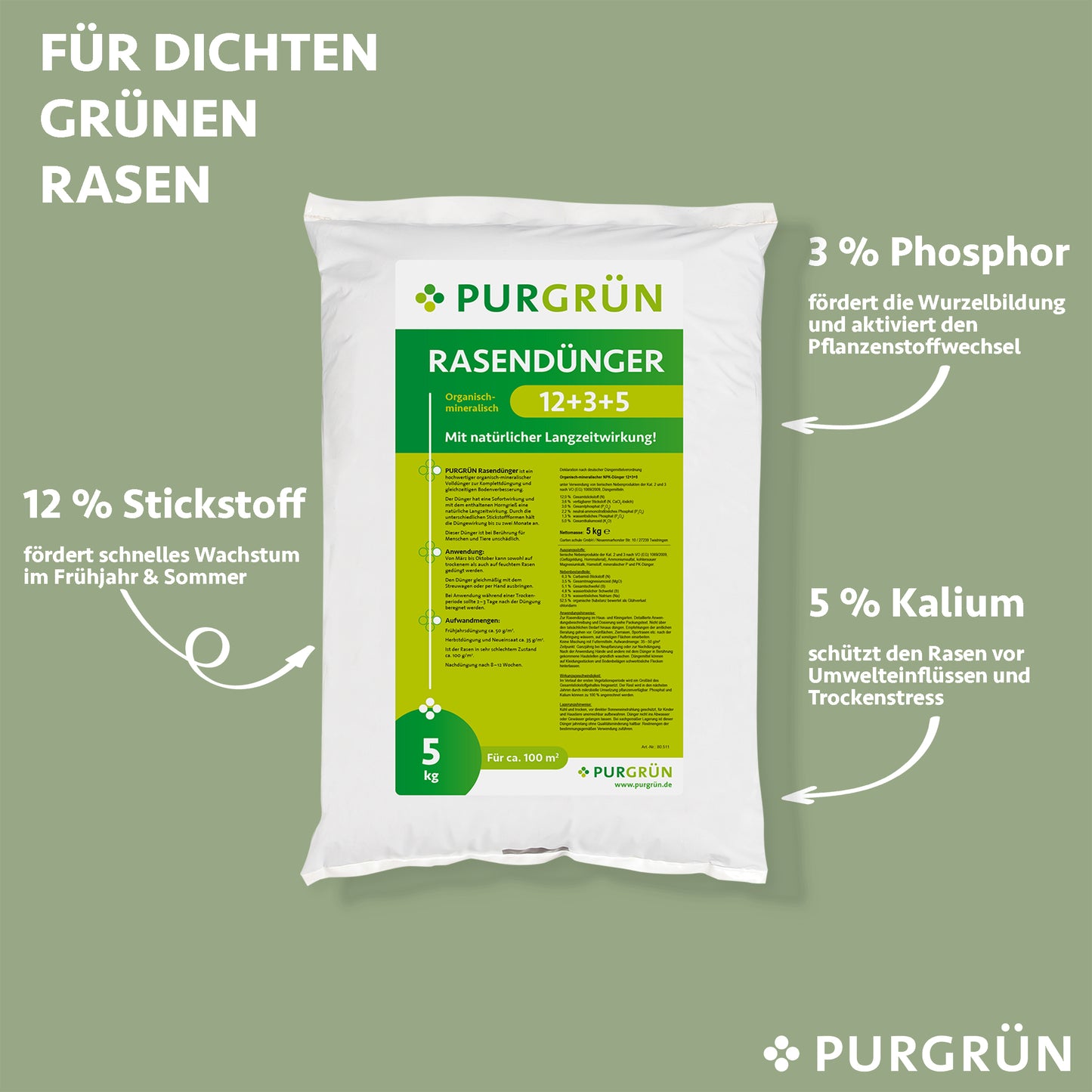 Rasendünger 10 kg