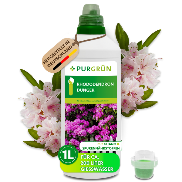 moorbeetpflanzen dünger Purgrün Rhododendrondünger 1 Liter