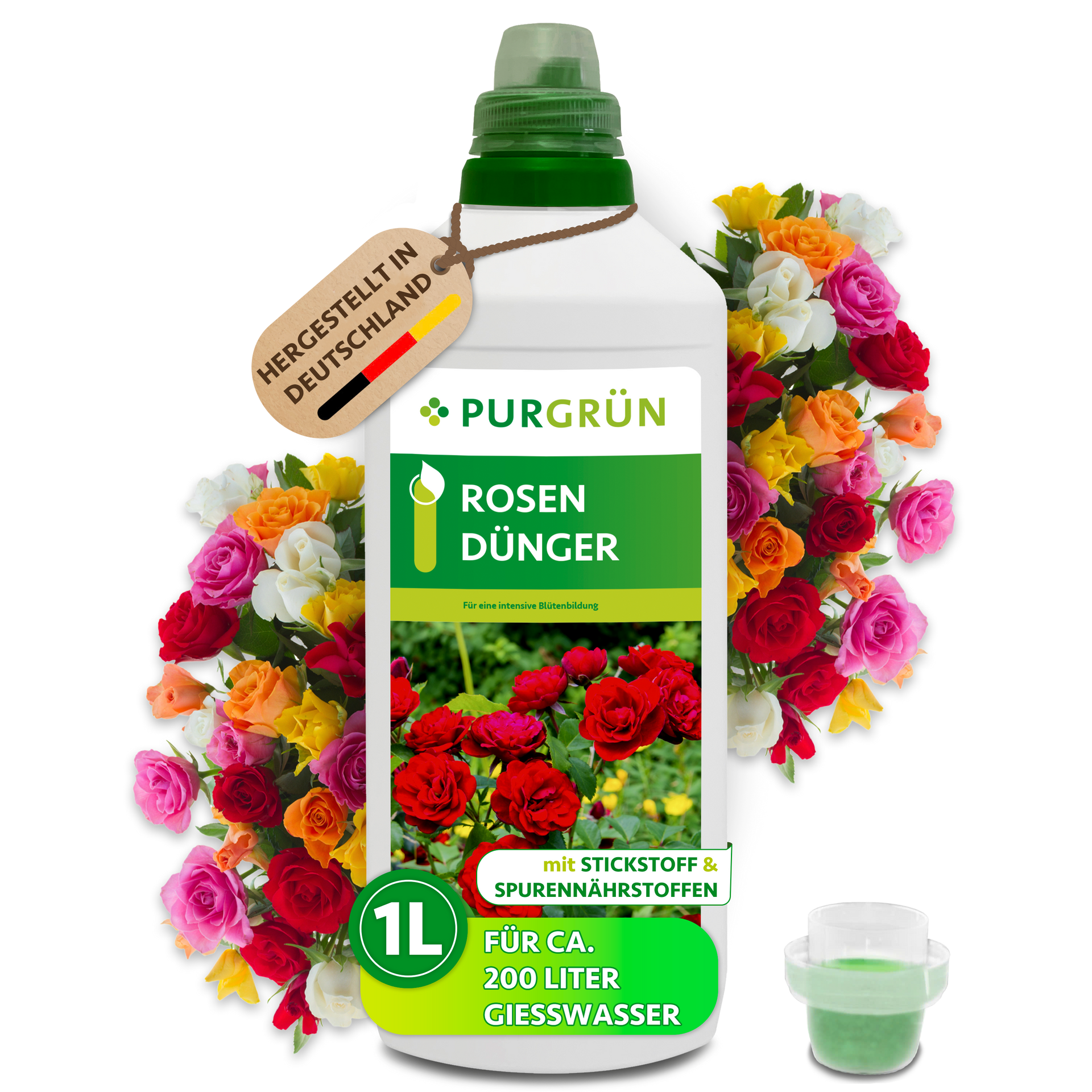 Rosendünger 1 Liter – Purgrün