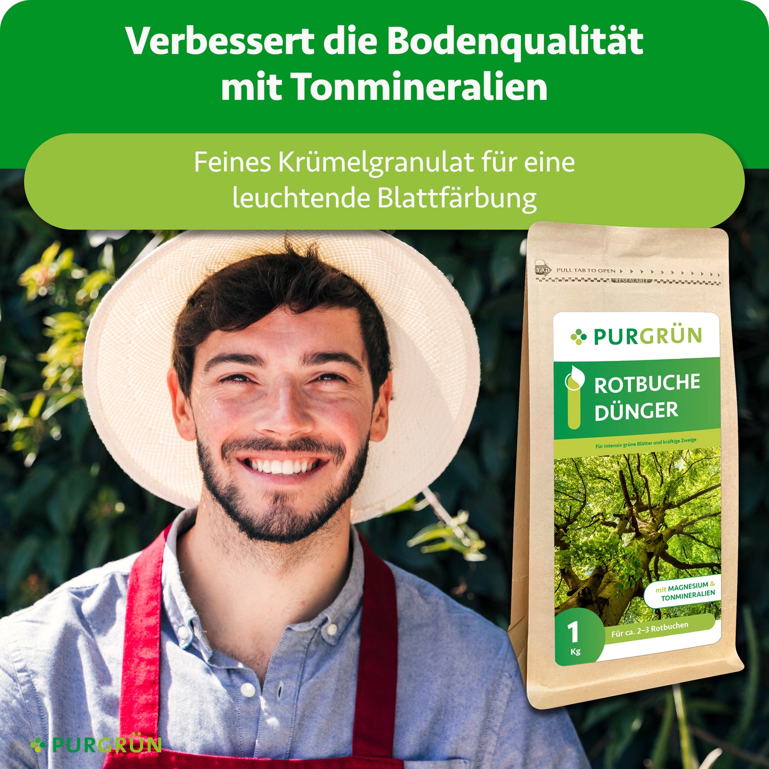 Purgrün Rotbuche-Dünger 1 kg