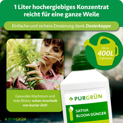 Sativa-Bloom-Dünger 1 Liter