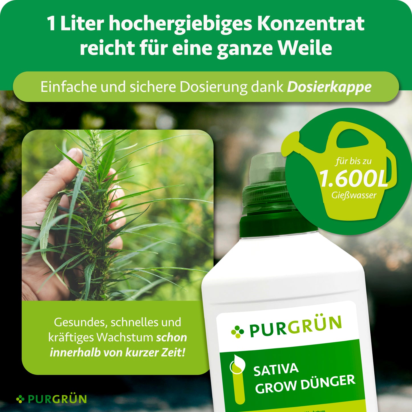 Sativa-Grow-Dünger 1 Liter