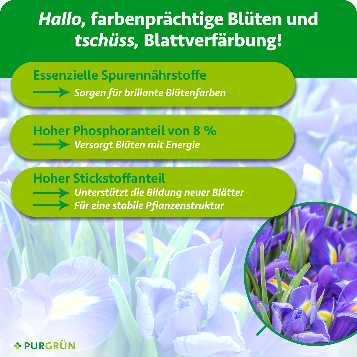 Schwertlilien-Dünger 1 Liter