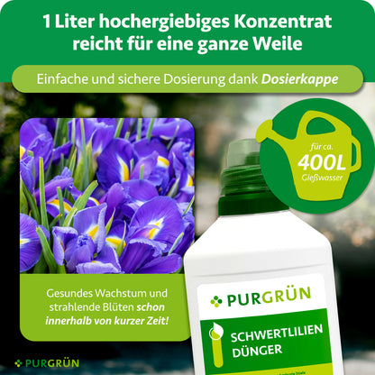 Schwertlilien-Dünger 1 Liter