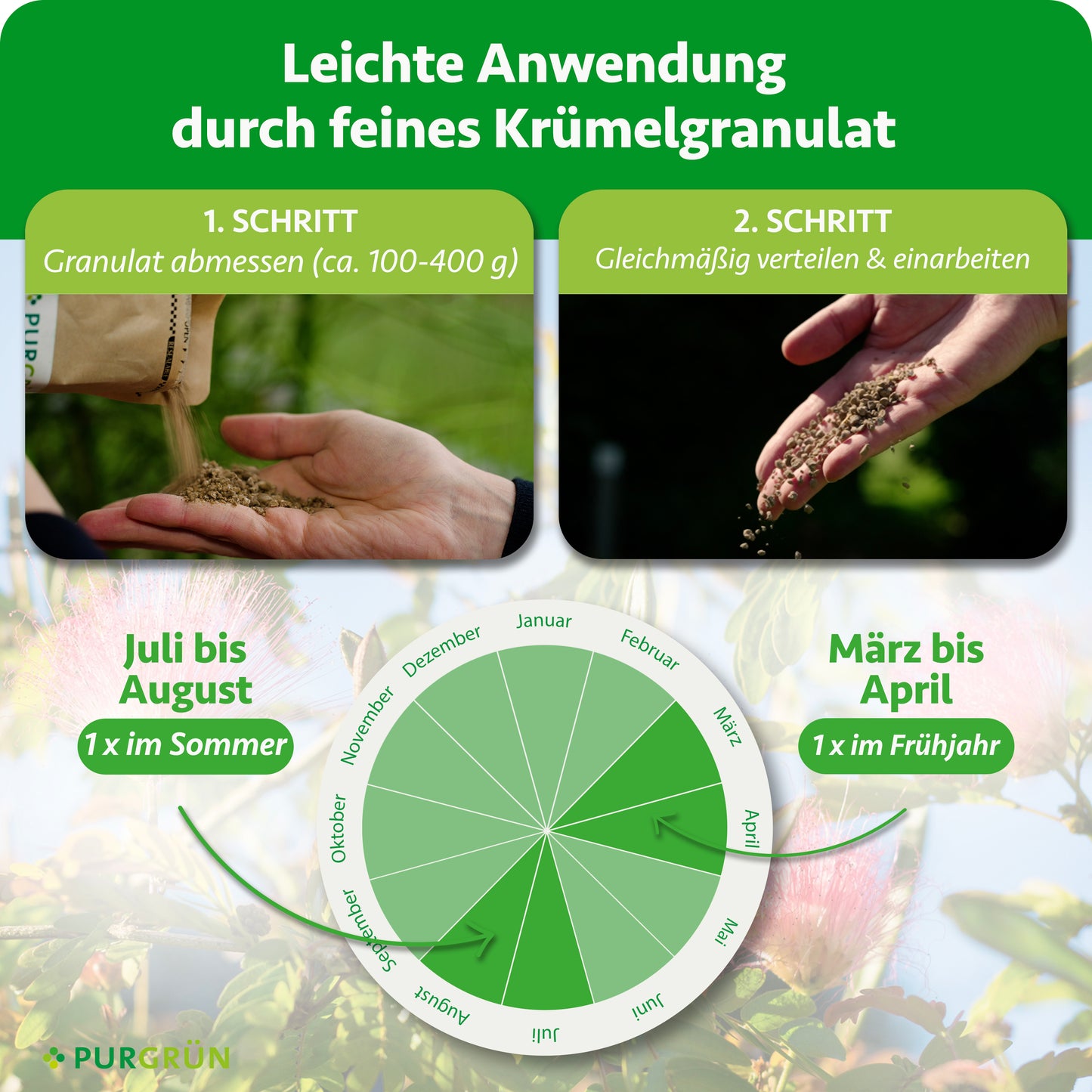 Seidenbaum-Dünger 1 kg