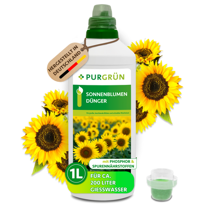 Sonnenblumen-Dünger 1 Liter