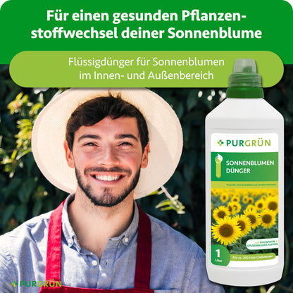 Sonnenblumen-Dünger 1 Liter