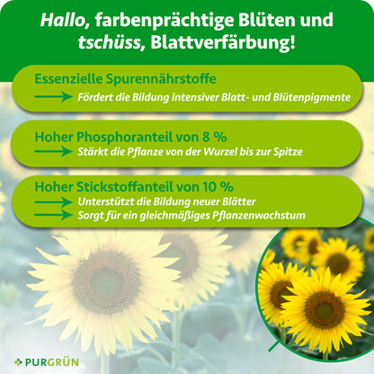 Sonnenblumen-Dünger 1 Liter