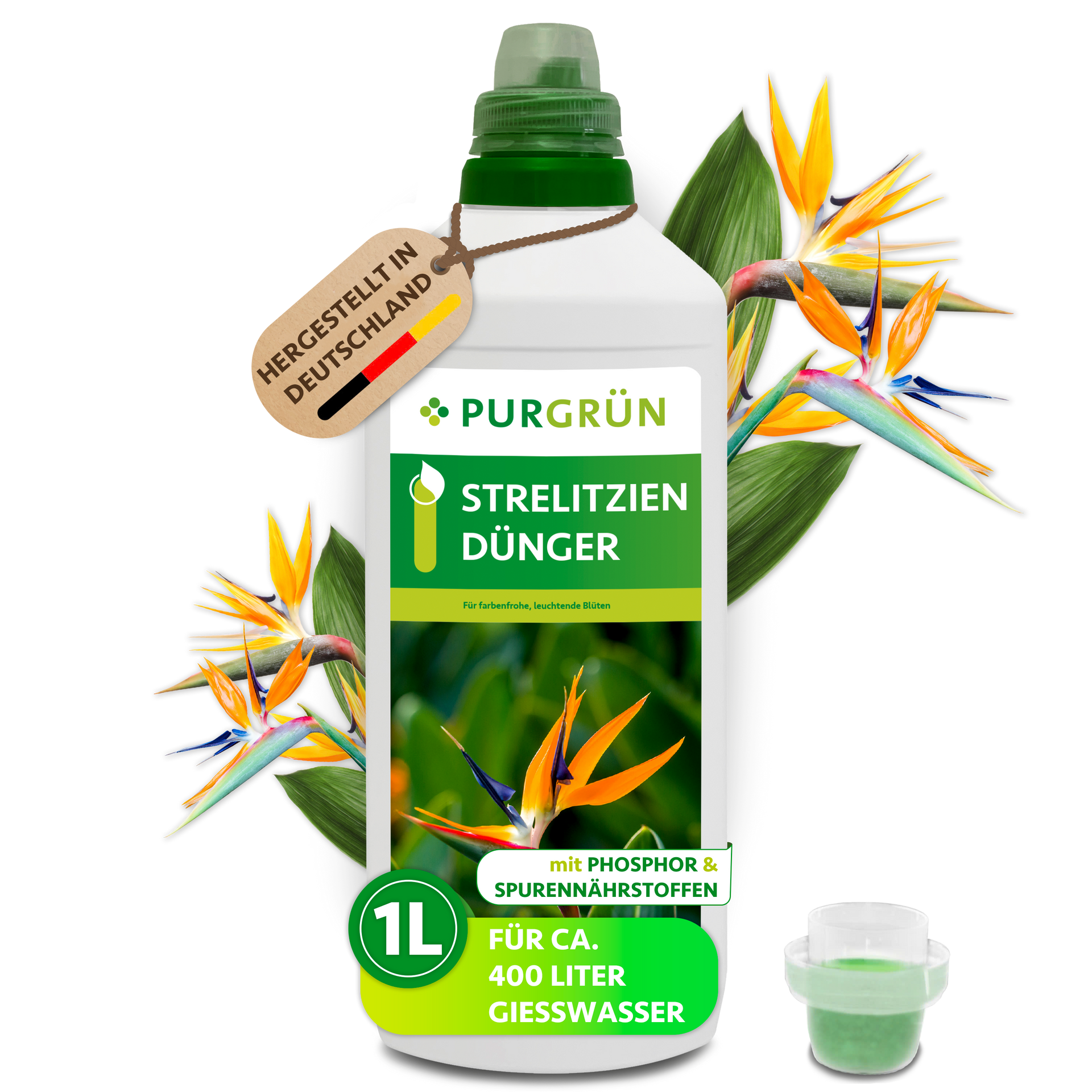 Purgrün Strelitzien-Dünger 1 Liter