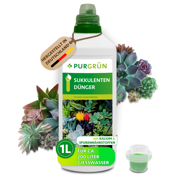 Purgrün Sukkulenten-Dünger 1 Liter