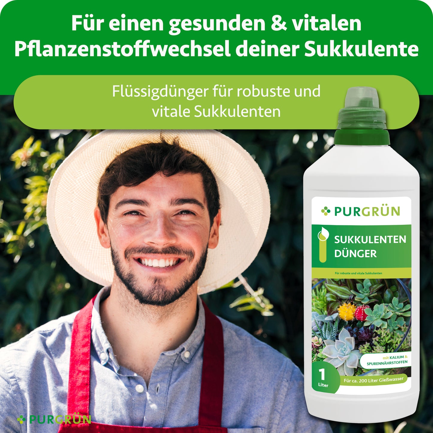 Sukkulenten-Dünger 1 Liter