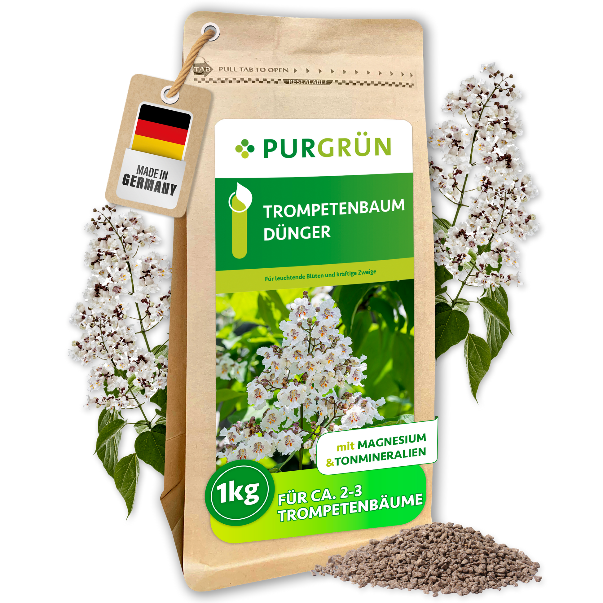 dünger für trompetenblume Purgrün Trompetenbaum-Dünger 1 kg