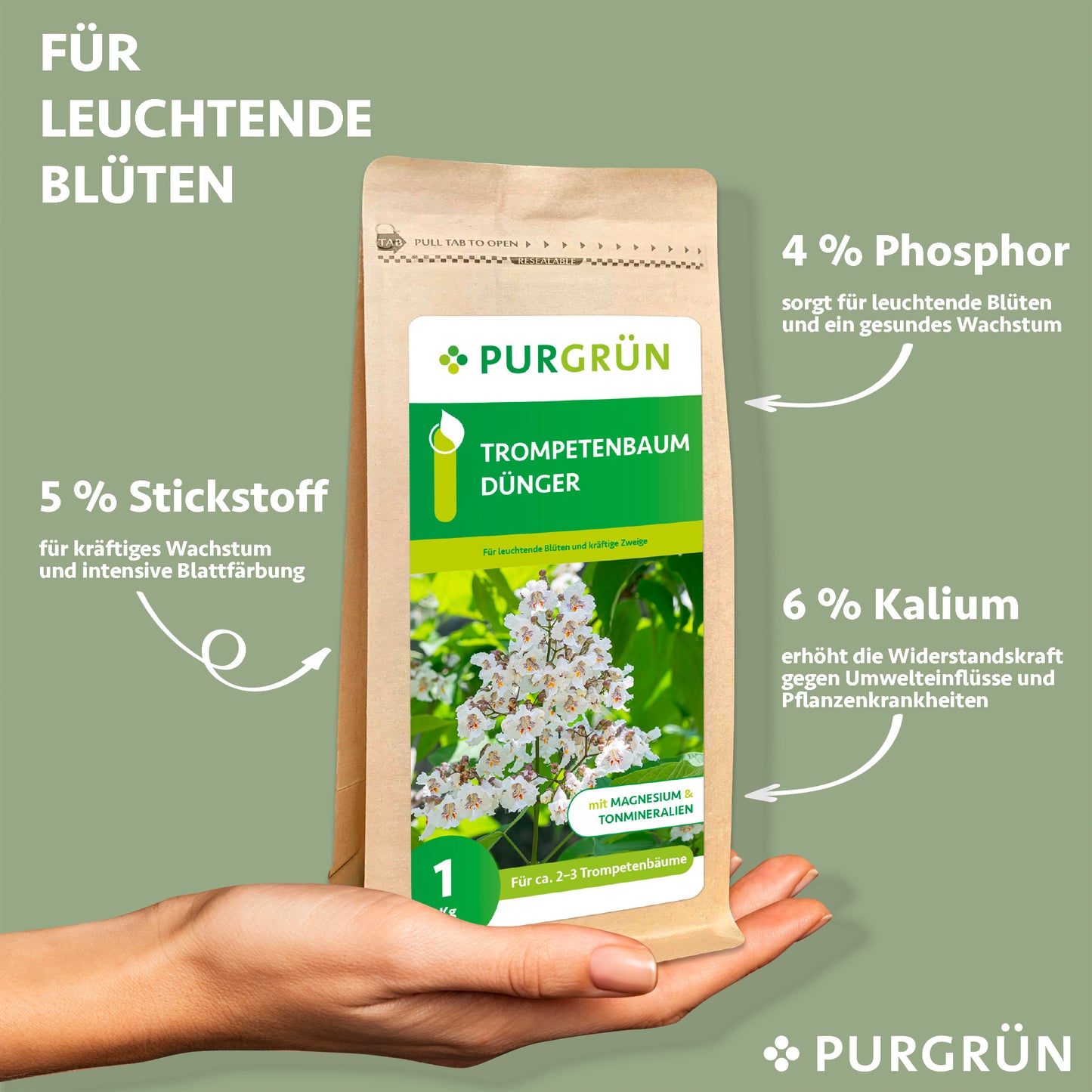 Trompetenbaum-Dünger 1 kg