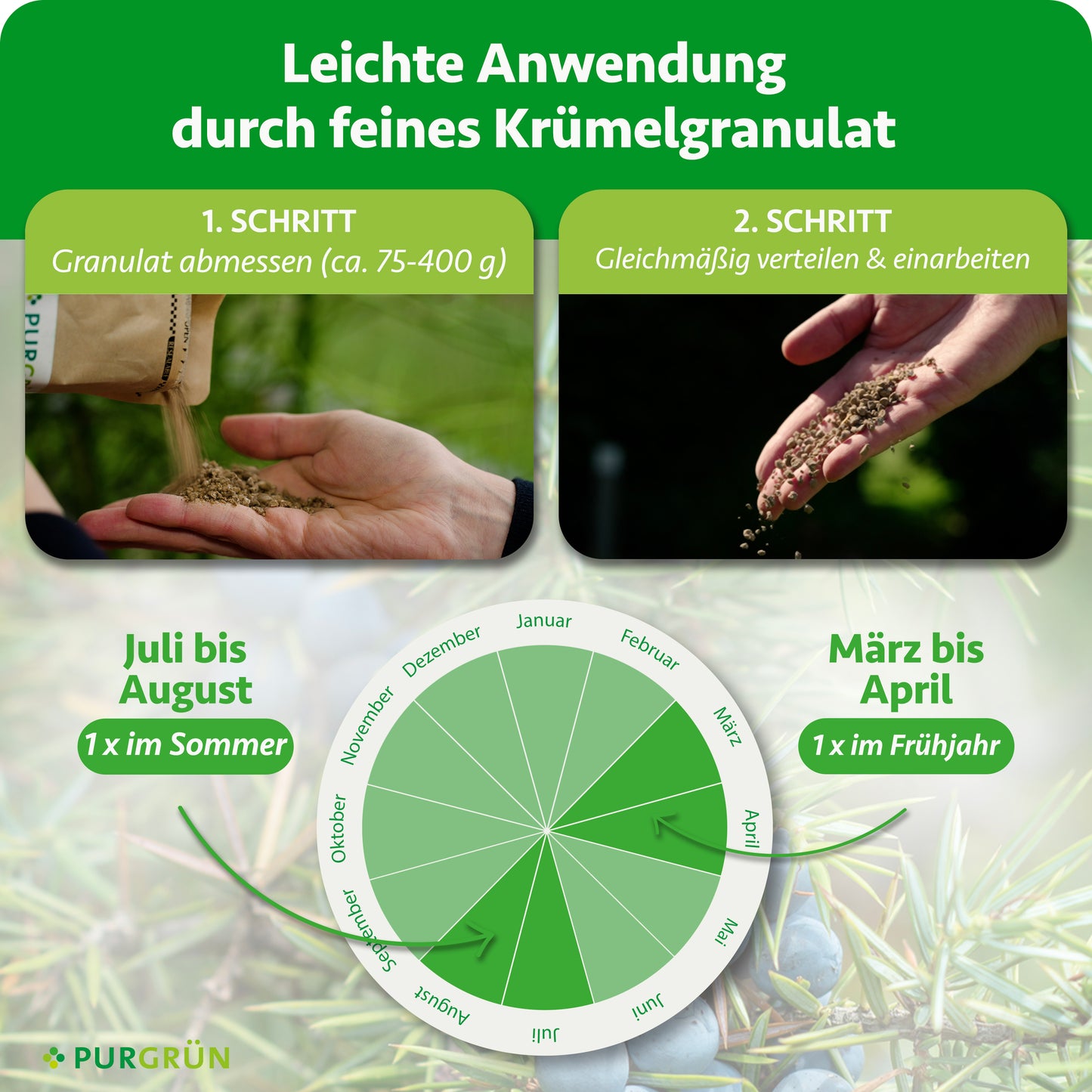 Wacholder-Dünger 1 kg