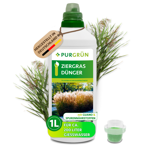 Purgrün Ziergras-Dünger 1 Liter