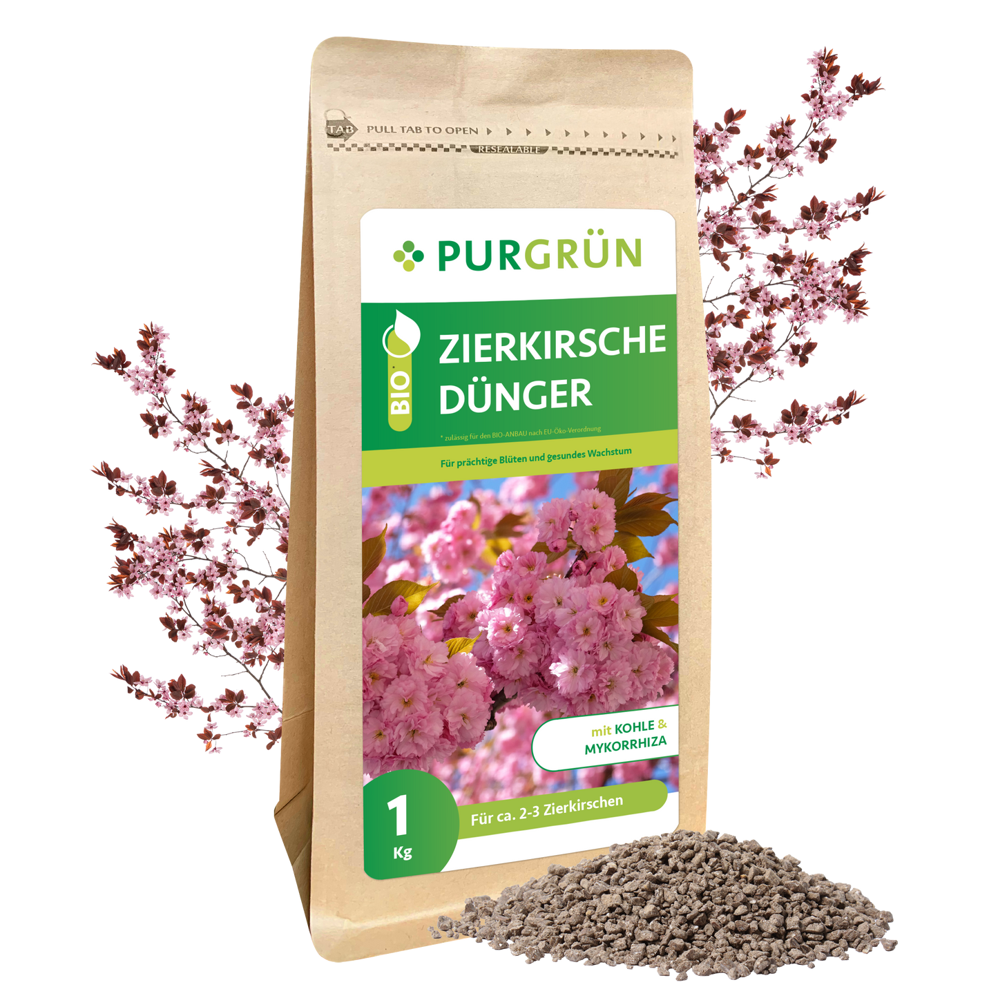 Bio-Zierkirsche-Dünger 1 kg