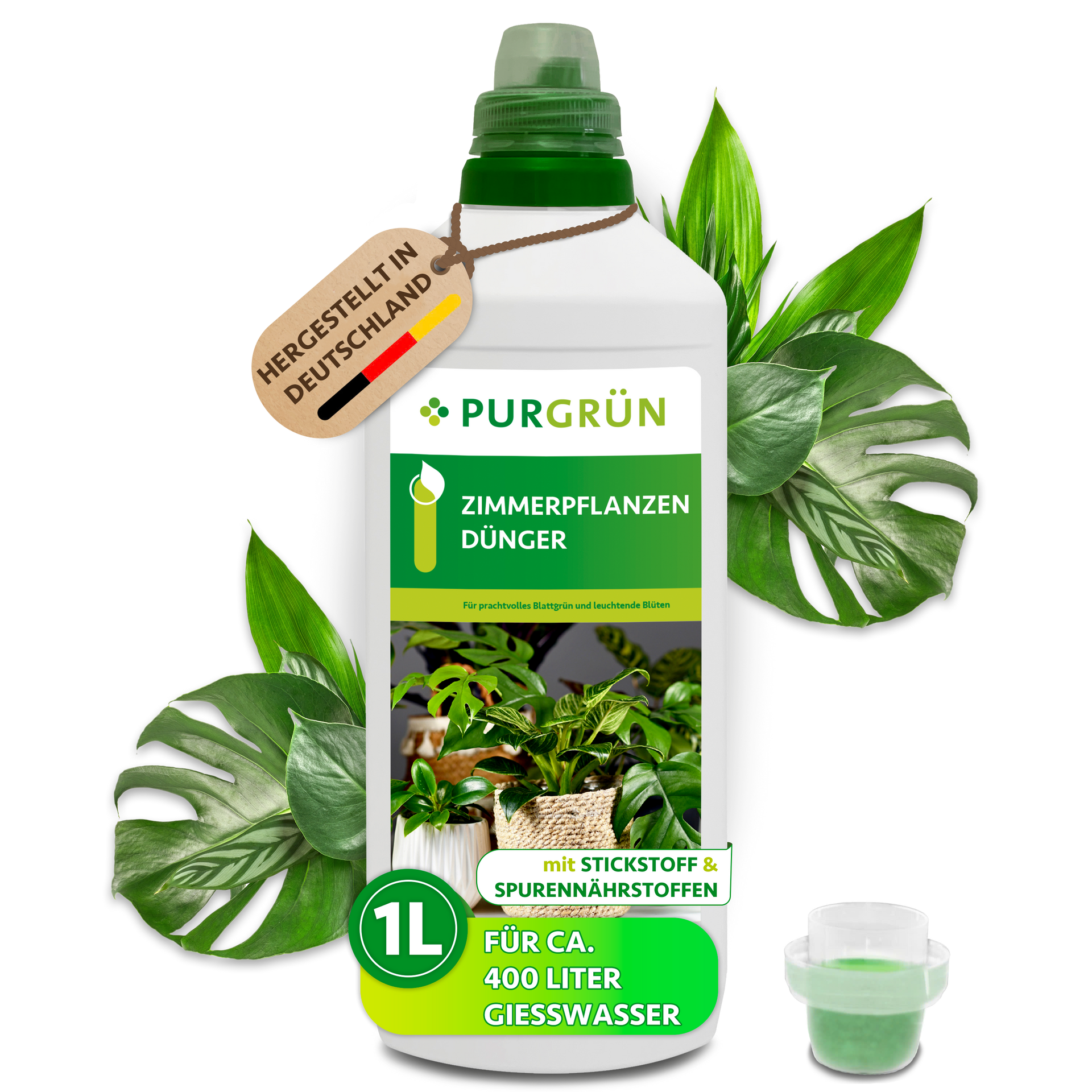 Purgrün Zimmerpflanzen-Dünger 1 Liter