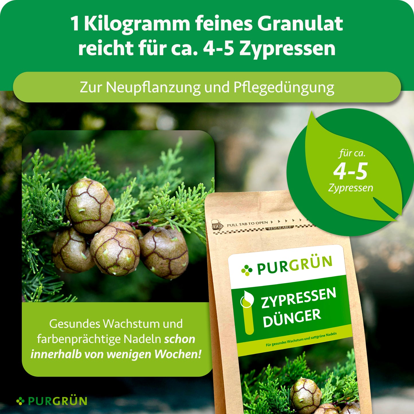 Zypressen-Dünger 1 kg