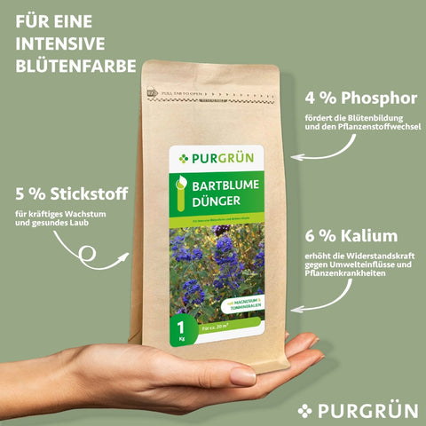 Bartblume-Dünger 1 kg - Purgrün