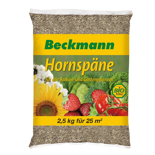 Beckmann Hornspäne 2,5 kg - Purgrün