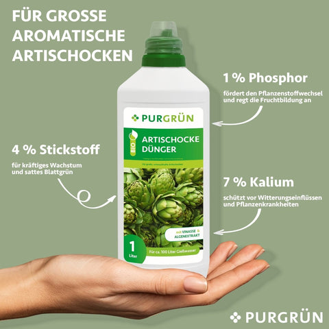 Bio-Artischocke-Dünger 1 Liter - Purgrün