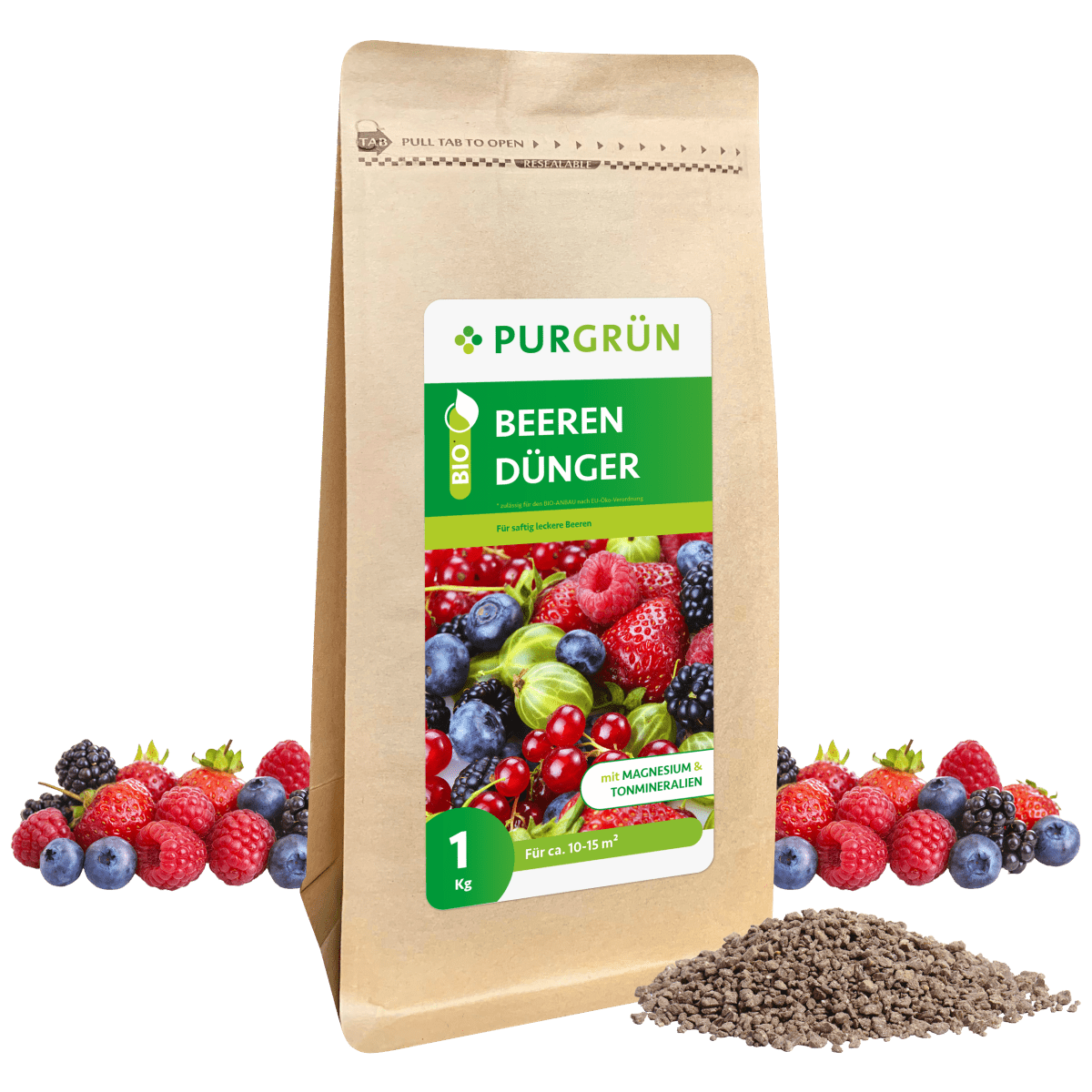 Bio-Beerendünger 1 kg - Purgrün