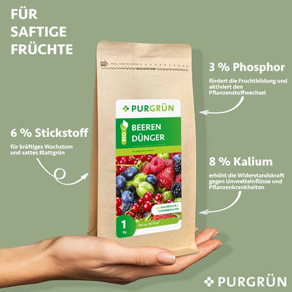 Bio-Beerendünger 1 kg - Purgrün