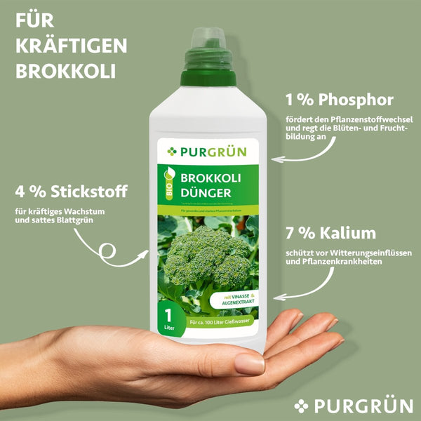 Bio-Brokkoli-Dünger 1 Liter - Purgrün