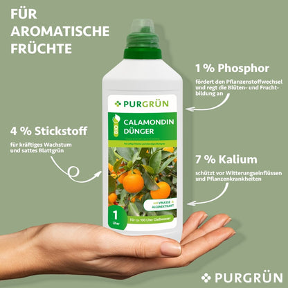 Bio-Calamondin-Dünger 1 Liter - Purgrün