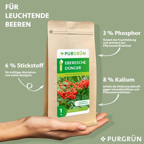 Bio-Eberesche-Dünger 1 kg - Purgrün