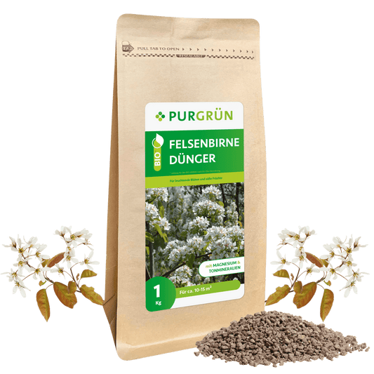 Bio-Felsenbirne-Dünger 1 kg - Purgrün
