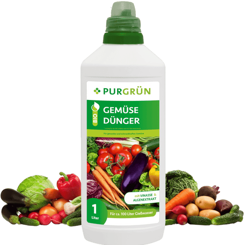 Bio-Gemüsedünger 1 Liter - Purgrün