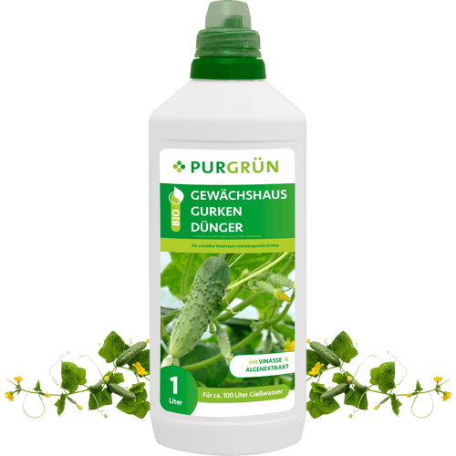 Bio-Gewächshausgurken-Dünger 1 Liter - Purgrün