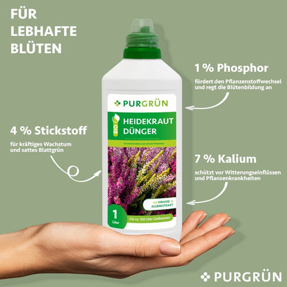Bio-Heidekraut-Dünger 1 Liter - Purgrün
