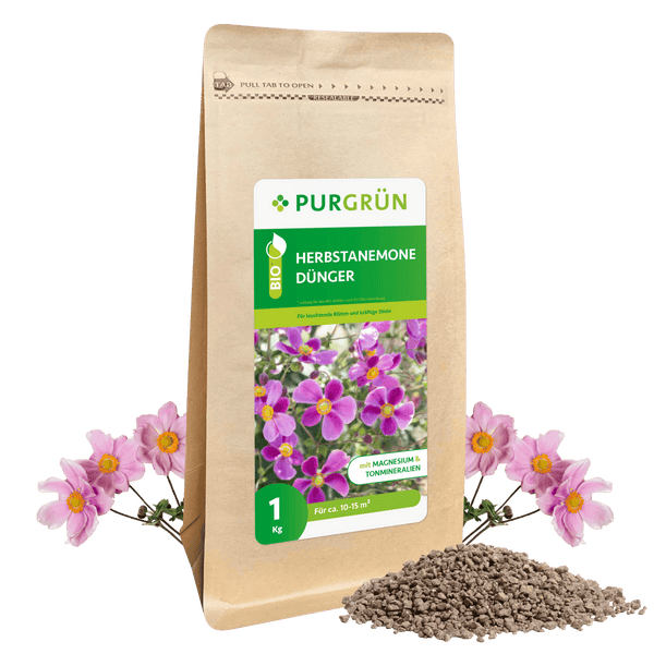 Bio-Herbstanemone-Dünger 1 kg - Purgrün