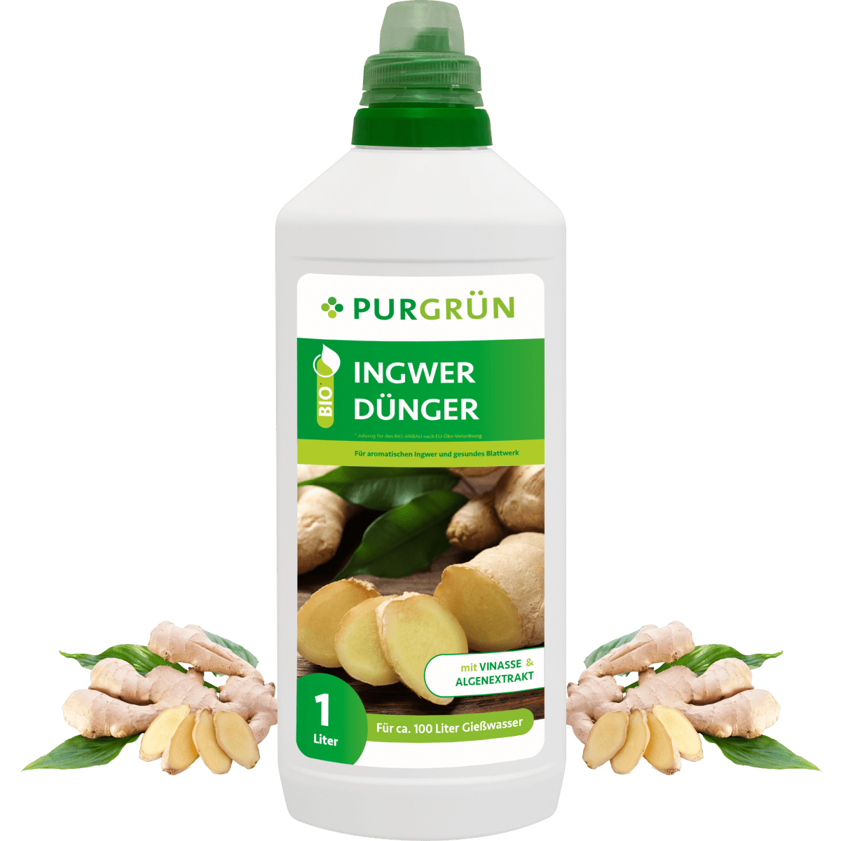 Bio-Ingwer-Dünger 1 Liter - Purgrün