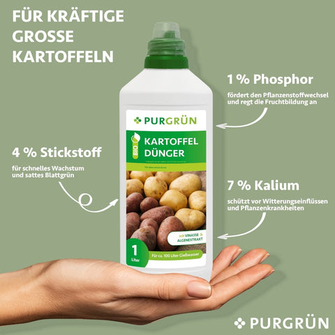 Bio-Kartoffeldünger 1 Liter - Purgrün