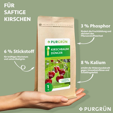 Bio-Kirschbaum-Dünger 1 kg - Purgrün