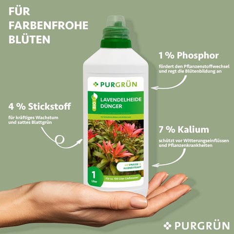 Bio-Lavendelheide-Dünger 1 Liter - Purgrün