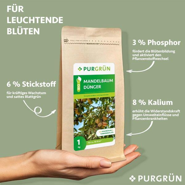 Bio-Mandelbaum-Dünger 1 kg - Purgrün