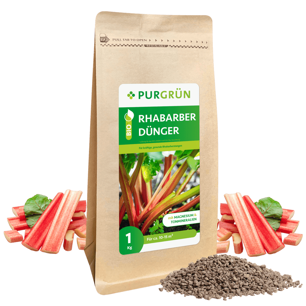 Bio-Rhabarber-Dünger 1 kg - Purgrün